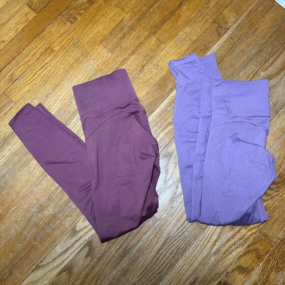 Bombshell Burgundy Leggings - Picture 1 of 1